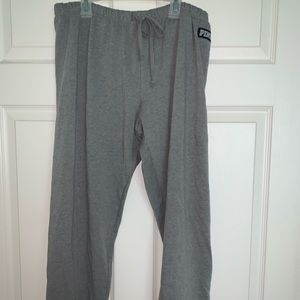 VS Pink gray sweatpants
